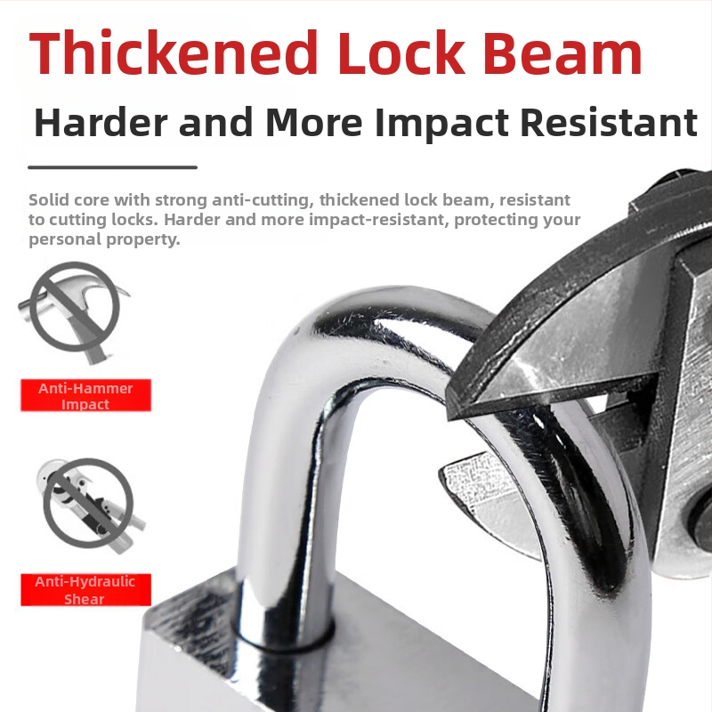 Lacăt din oțel inoxidabil, stil modern minimalist, lacăt pentru uz casnic, brand Interesting trip