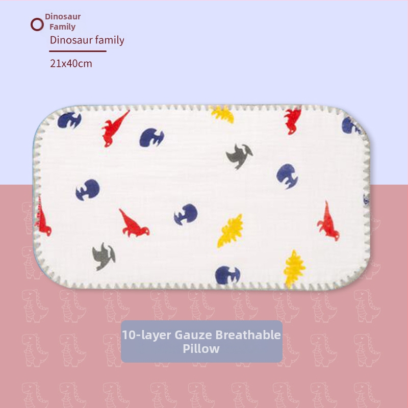 Μαξιλάρι-σύννεφο για νεογνά — Bibione/Bibiwan — 100% βαμβάκι — στυλ κινουμένων σχεδίων — για νεογέννητα 0–1 ετών