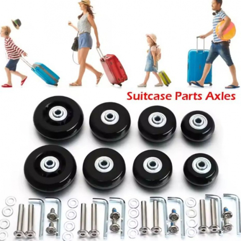 Accesorii silențioase pentru repararea roților de bagaj, cauciuc + aliaj, stil minimalist-luxos, iarnă 2022