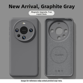 Kryt na telefón pre Huawei Mate80 Pro - Magnetické priťahovanie, Ochrana proti pádu, Tekutý silikón (Materiál: tekutý silikón; Kompatibilita: Huawei Mate80 Pro; Povrchová úprava: postrek)