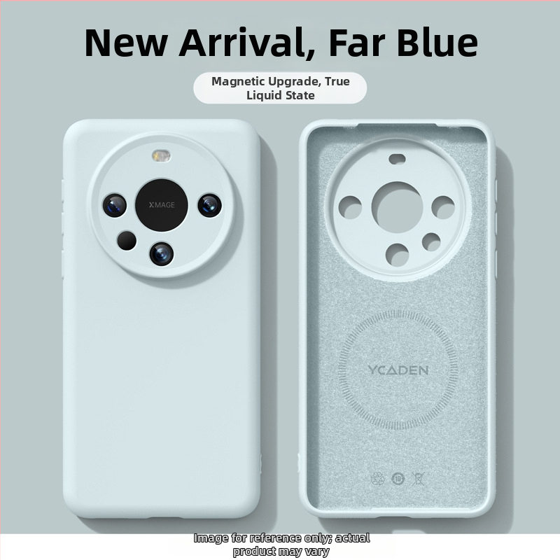 Kryt na telefón pre Huawei Mate80 Pro - Magnetické priťahovanie, Ochrana proti pádu, Tekutý silikón (Materiál: tekutý silikón; Kompatibilita: Huawei Mate80 Pro; Povrchová úprava: postrek)