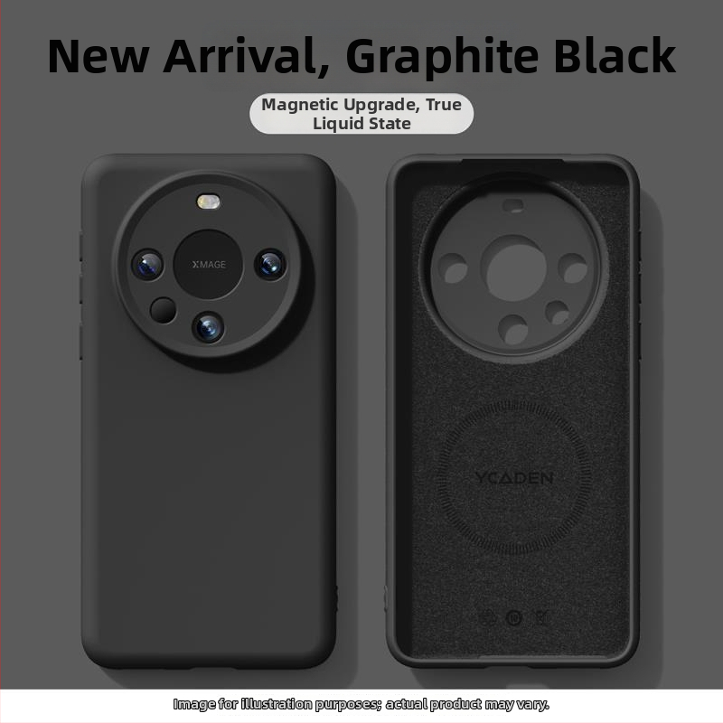 Kryt na telefón pre Huawei Mate80 Pro - Magnetické priťahovanie, Ochrana proti pádu, Tekutý silikón (Materiál: tekutý silikón; Kompatibilita: Huawei Mate80 Pro; Povrchová úprava: postrek)