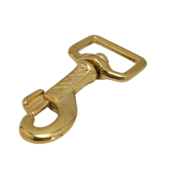 Месингов ключодържател със шарка и кука – модел 505AB, Smooth Xing, аксесоари за багаж