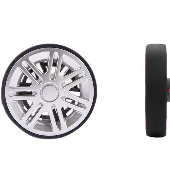 Универсално колело за куфар – резервна част за смяна, пластмасов корпус, гумено покритие, аксесоар за багаж