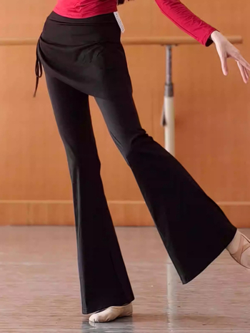 Modern táncpantalón – Chendi, magas elasztikusságú anyag, 91–95% pamut, bélés pamut, női felnőtteknek