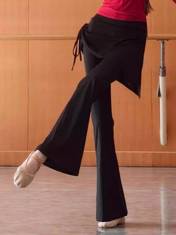 Modern táncpantalón – Chendi, magas elasztikusságú anyag, 91–95% pamut, bélés pamut, női felnőtteknek