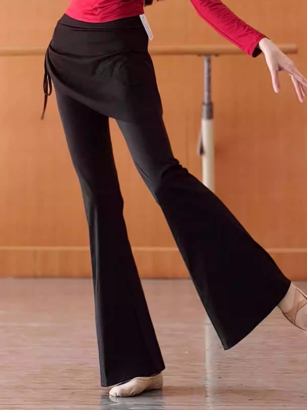 Modern táncpantalón – Chendi, magas elasztikusságú anyag, 91–95% pamut, bélés pamut, női felnőtteknek