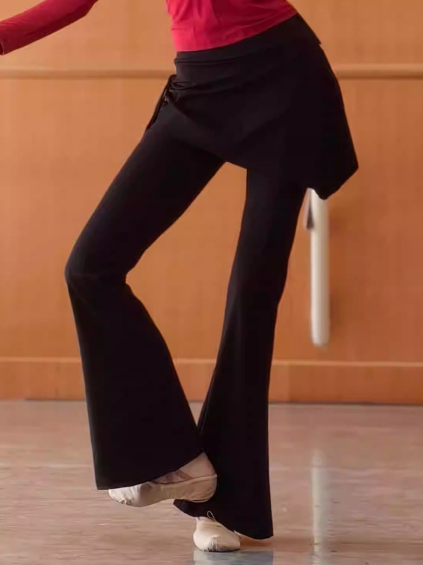 Modern táncpantalón – Chendi, magas elasztikusságú anyag, 91–95% pamut, bélés pamut, női felnőtteknek