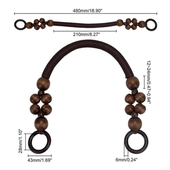 F2790 Аксесоар за чанта, ABS материал, стил портфейл
