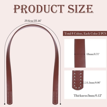 Дръжки за чанти, 16 броя, ABS материал