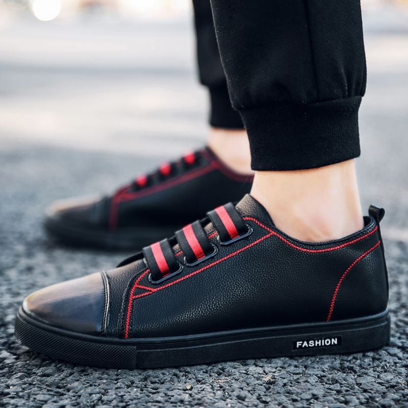 Muški loaferi Slip-On, Korejska verzija, prozračan, ulošak od lana, PVC potplat