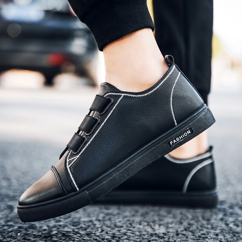 Muški loaferi Slip-On, Korejska verzija, prozračan, ulošak od lana, PVC potplat