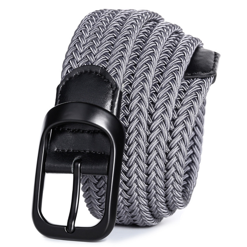 Unisex ζώνη από καμβά, ελαστικός πλεκτός σχεδιασμός, ιαπωνικό κούμπωμα, πλάτος 2-4 εκ, στυλ κατάλληλο για όλα