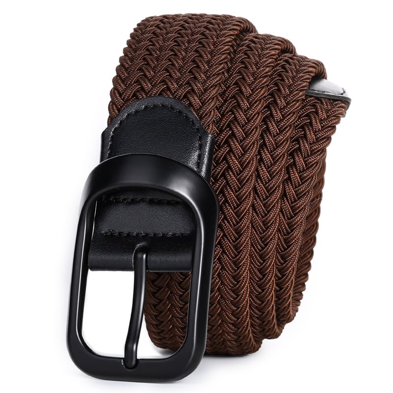 Unisex ζώνη από καμβά, ελαστικός πλεκτός σχεδιασμός, ιαπωνικό κούμπωμα, πλάτος 2-4 εκ, στυλ κατάλληλο για όλα