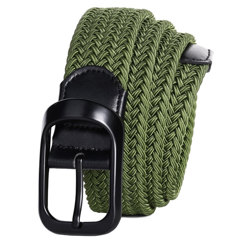 Unisex ζώνη από καμβά, ελαστικός πλεκτός σχεδιασμός, ιαπωνικό κούμπωμα, πλάτος 2-4 εκ, στυλ κατάλληλο για όλα