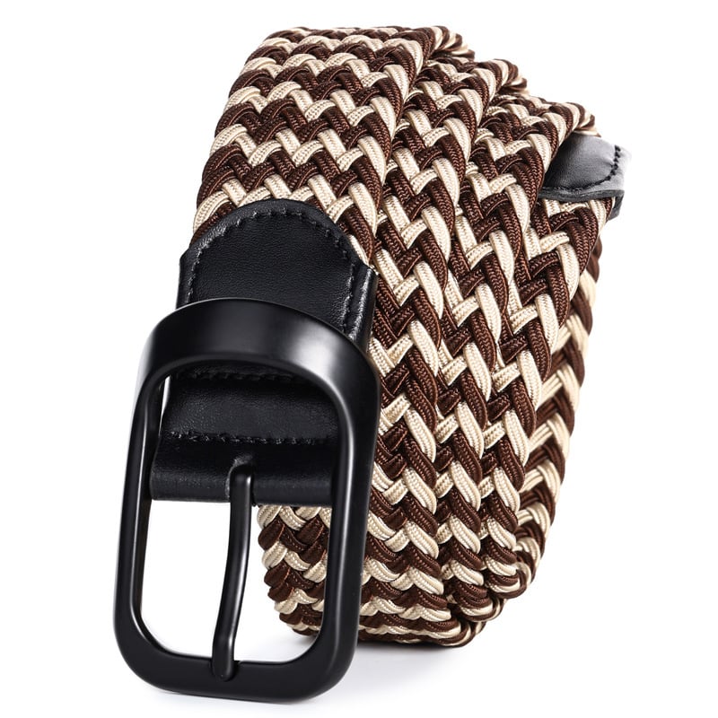 Unisex ζώνη από καμβά, ελαστικός πλεκτός σχεδιασμός, ιαπωνικό κούμπωμα, πλάτος 2-4 εκ, στυλ κατάλληλο για όλα