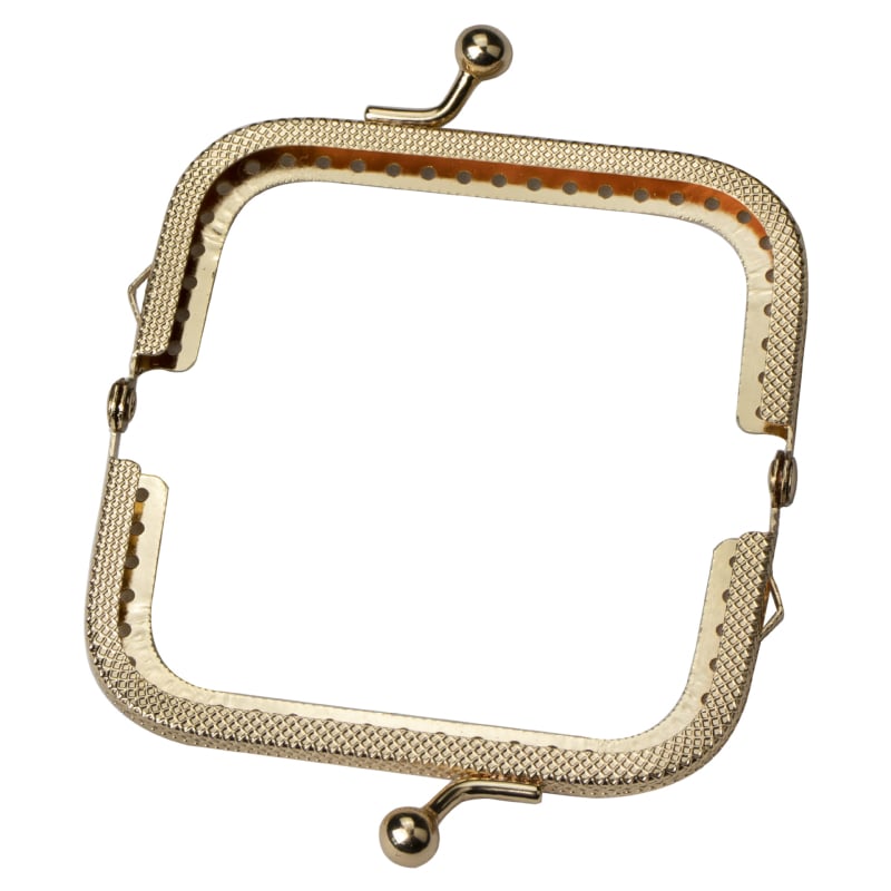 Железни рамки за чанти, квадратно релефни, аксесоари за чанти, лято 2023