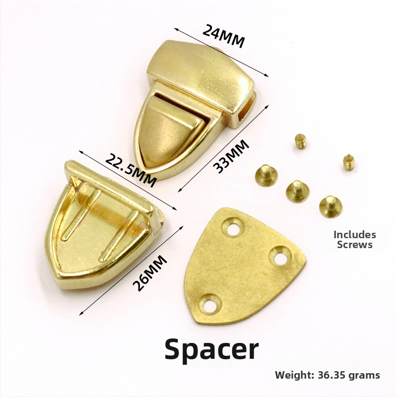 Заключалка за багаж от месинг, Tuoxin марка, модел 02, Duck tongue lock