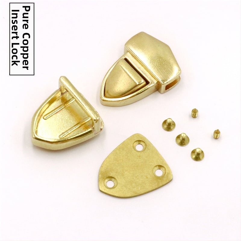 Заключалка за багаж от месинг, Tuoxin марка, модел 02, Duck tongue lock