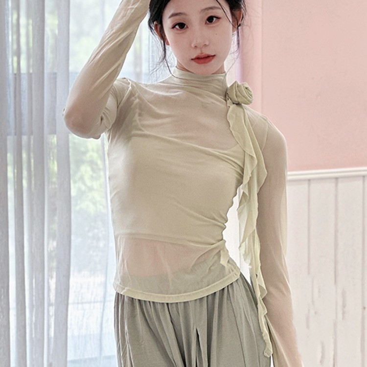 Îmbrăcăminte de dans modernă – țesătură chenille, 95% poliester; căptușeală din plasă flokată, 95% poliester; adulți; potrivit pentru scenă și balet