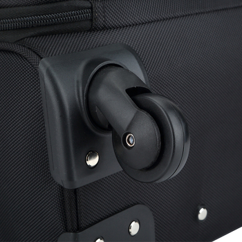 Buck Saber valiză de mână din poliester, cu construcție impermeabilă, rezistentă la uzură și la șocuri; roți unidirecționale; încuietoare cu lacăt; greutate 2.68 kg