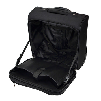 Buck Saber valiză de mână din poliester, cu construcție impermeabilă, rezistentă la uzură și la șocuri; roți unidirecționale; încuietoare cu lacăt; greutate 2.68 kg