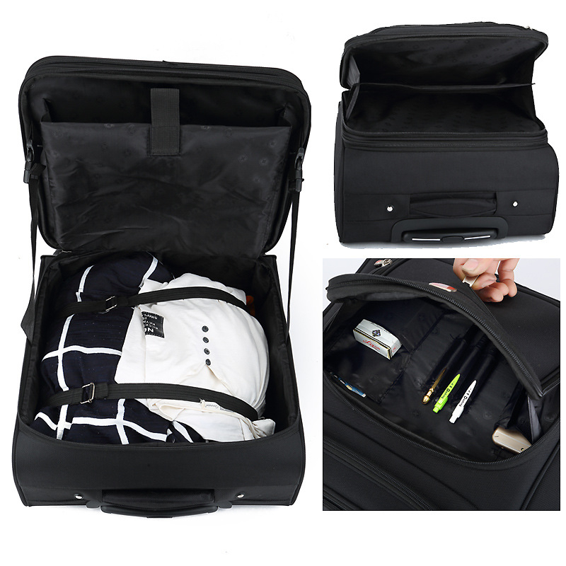 Buck Saber valiză de mână din poliester, cu construcție impermeabilă, rezistentă la uzură și la șocuri; roți unidirecționale; încuietoare cu lacăt; greutate 2.68 kg