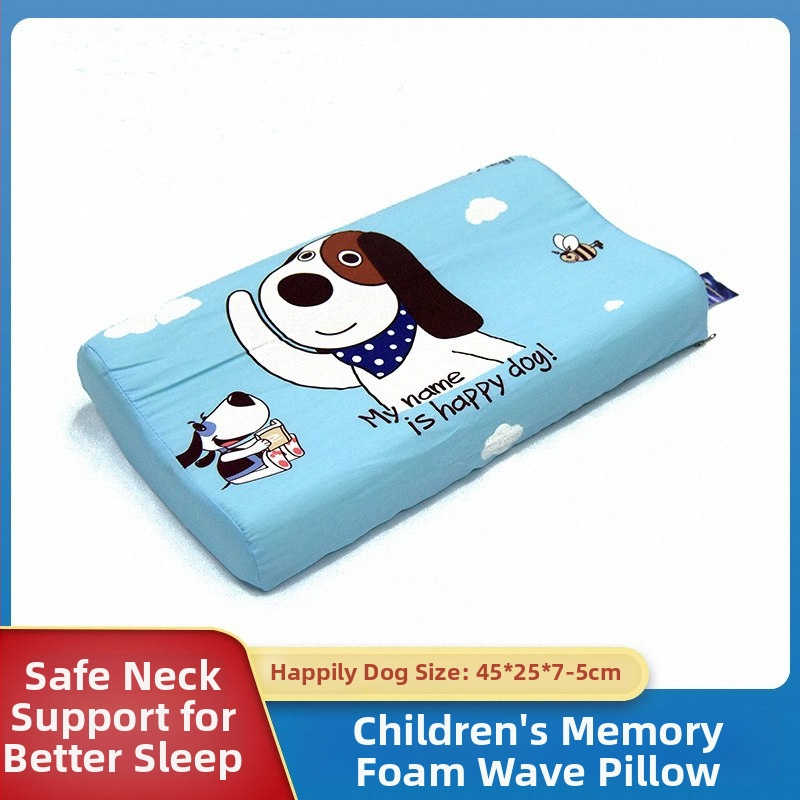 gj Pernă Memory Cotton pentru copii, formă dreptunghiulară, 1–2 kg, țesătură Tianzhu Cotton, potrivită pentru copii și sugari