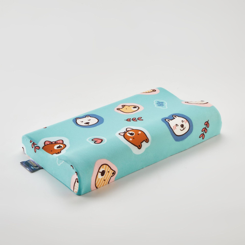 gj Pernă Memory Cotton pentru copii, formă dreptunghiulară, 1–2 kg, țesătură Tianzhu Cotton, potrivită pentru copii și sugari