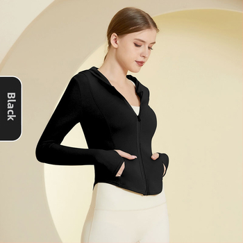 Γυναικεία αντιανεμική ζακέτα με κουκούλα, UV προστασία UPF50+ από νάιλον, για τρέξιμο και γυμναστική