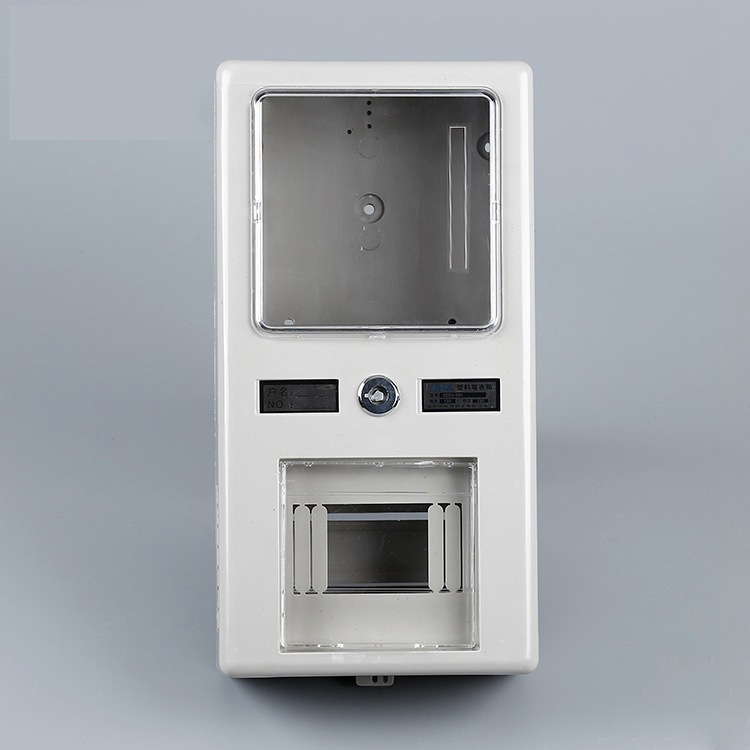 Електрическа кутия за измервател за едно жилище, корпус от висококачествен пластмаса; 1 контур, Ред 1; Функция: разпределение на мощност и изход, IP30