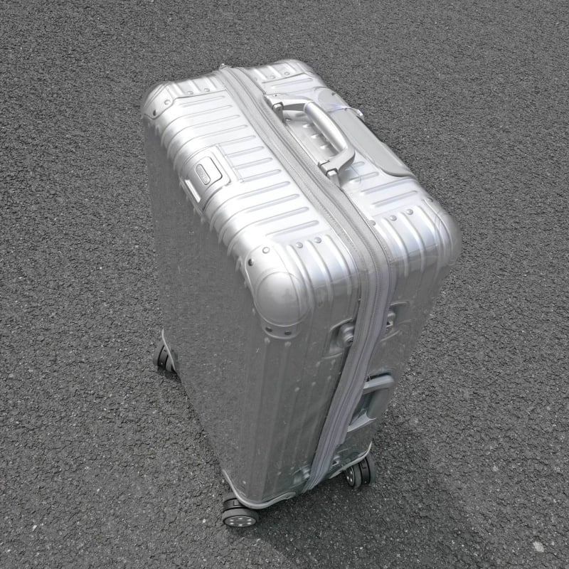 Rimowa zaštitni pokrov za kofer - prozirni PVC, vodootporan, zatvaranje zatvaračem, šivanje visoke frekvencije, 1 kg, za slobodno vrijeme putovanja