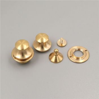 Латунен пружинен замък, овална ключалка за чанта, модел 01, меден дизайн, аксесоари за багаж Tuanxin