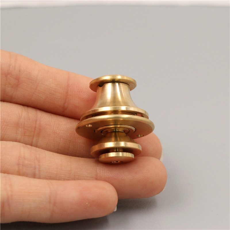 Латунен пружинен замък, овална ключалка за чанта, модел 01, меден дизайн, аксесоари за багаж Tuanxin