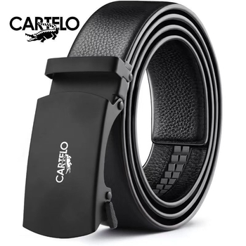 Ανδρική ζώνη από PU δέρμα με αυτόματη αγκράφα, πλάτος 2-4 εκ, στυλ βίντατζ ρετρό