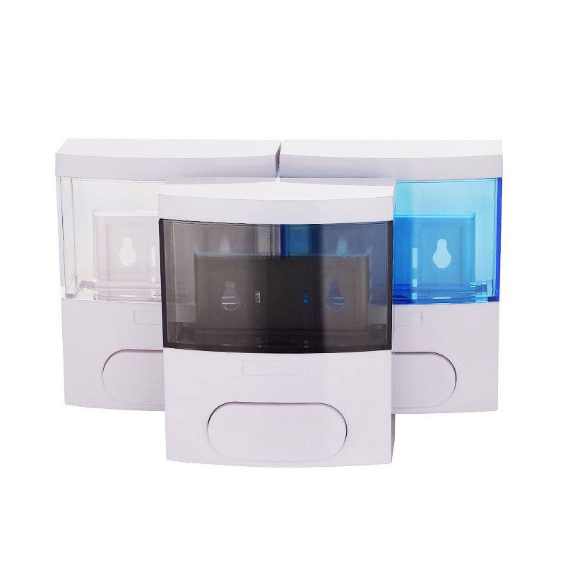 Fali szappanadagoló, ABS műanyagból, kézi nyomású működés, modern dizájn