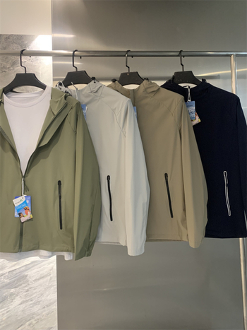 Muška kapuljača za ljeto, tanka najlon jakna, UV zaštita 50, ležernog kroja, sportski stil