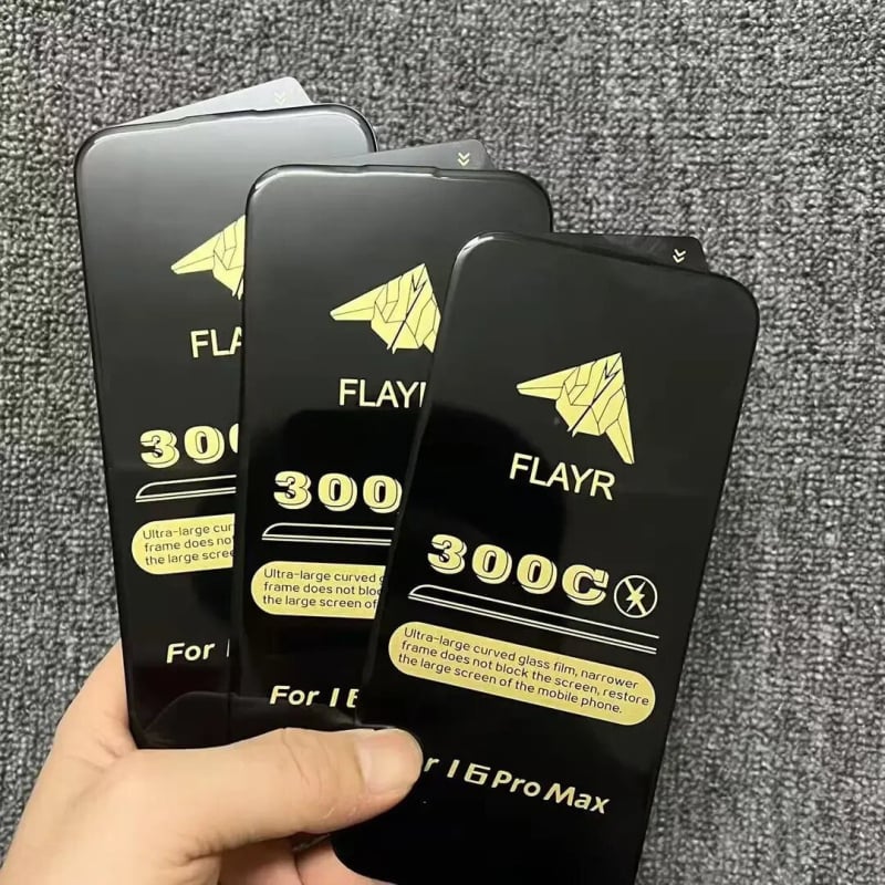 Protecție ecran din sticlă temperată 3D pentru iPhone 14 Pro Max