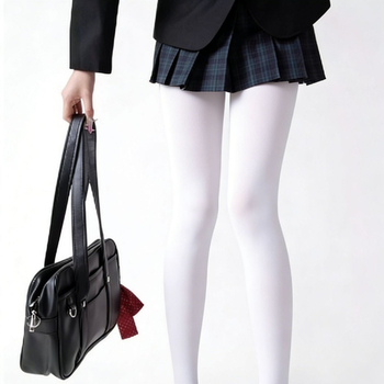 Női harisnya - légáteresztő poliészter, egyszínű minta, vékony, teljes talp, téli kiadás 2025