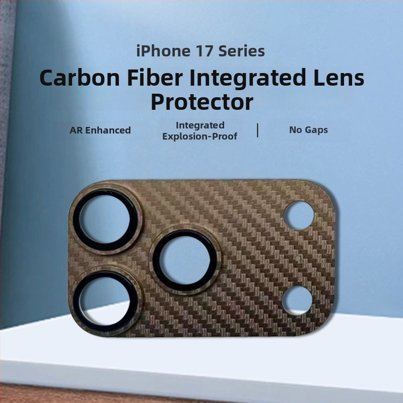 Film de protecție pentru obiectivul iPhone 17 – sticlă temperată, HD