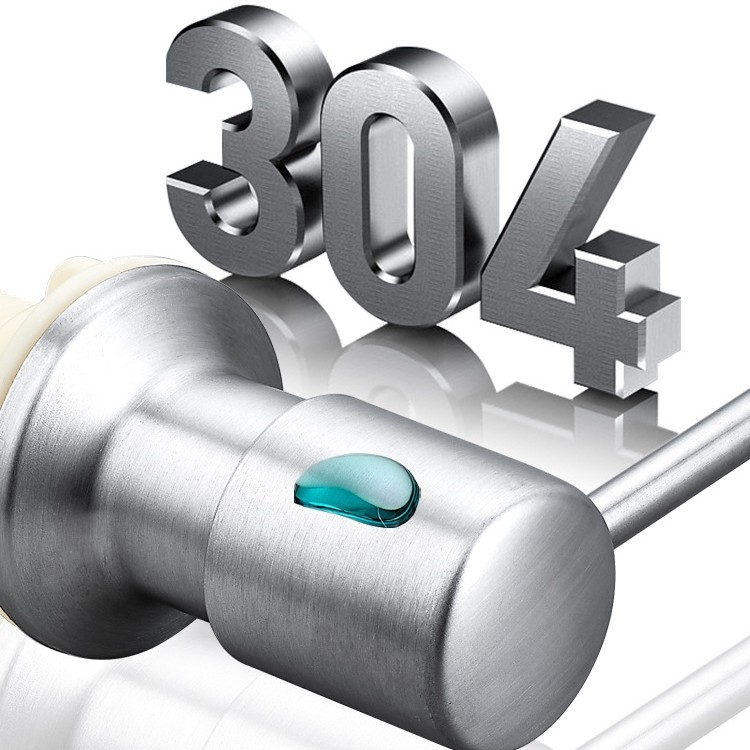 Rozsdamentes acél konyhai mosogatószer-adagoló hosszabbítócsővel, modell TS-SD007-1G, 0.4 kg