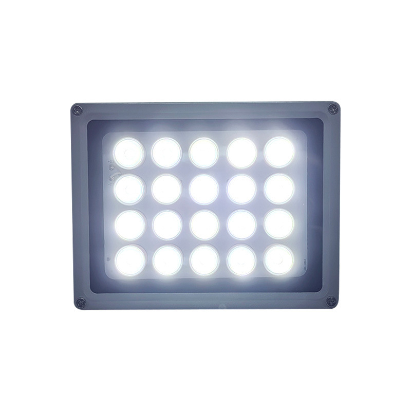 LED kiegészítő világítás megfigyelőkamerákhoz út- és parkoló területeken — IP66, 12V/AC24V/AC220V, 15–100W, 2400–4200 lm