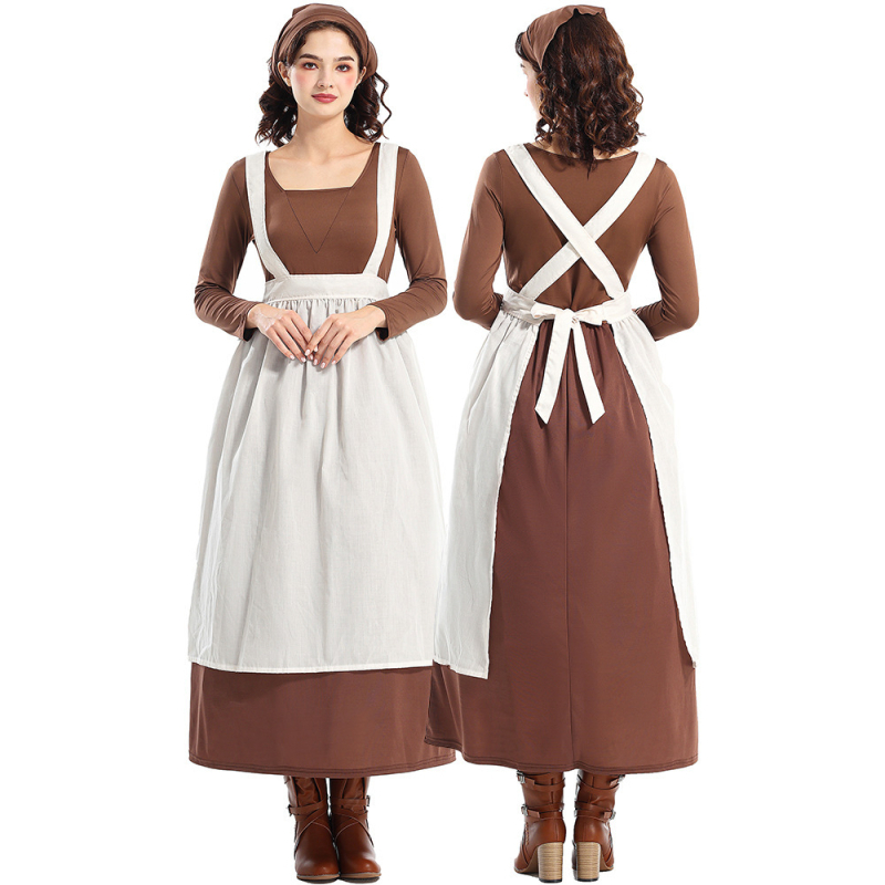 Ženska scena cosplay haljina, poliester 80–90%, Broj proizvoda 240102, Proljeće 2024, Elegantan temperament