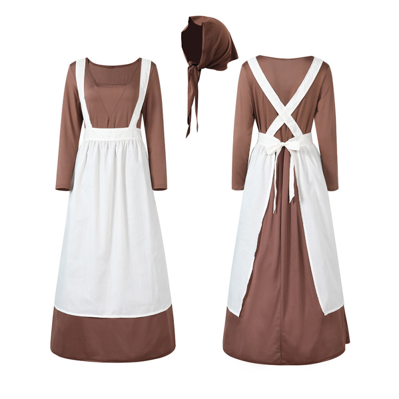 Ženska scena cosplay haljina, poliester 80–90%, Broj proizvoda 240102, Proljeće 2024, Elegantan temperament