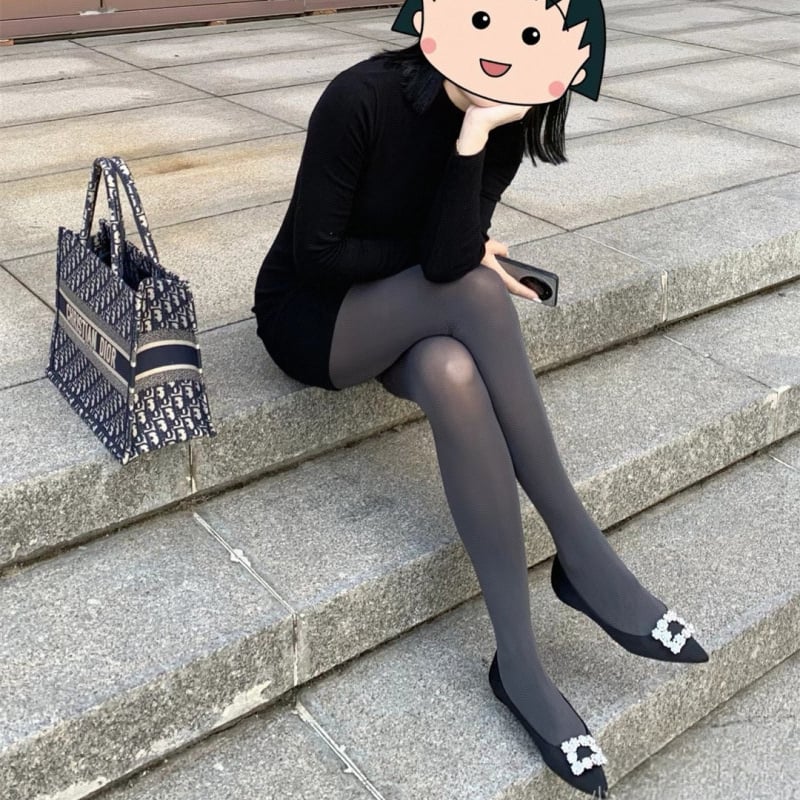 Bársony harisnyanadrág nőknek, formázó, láthatatlan felület, egyszínű, közepes vastagság