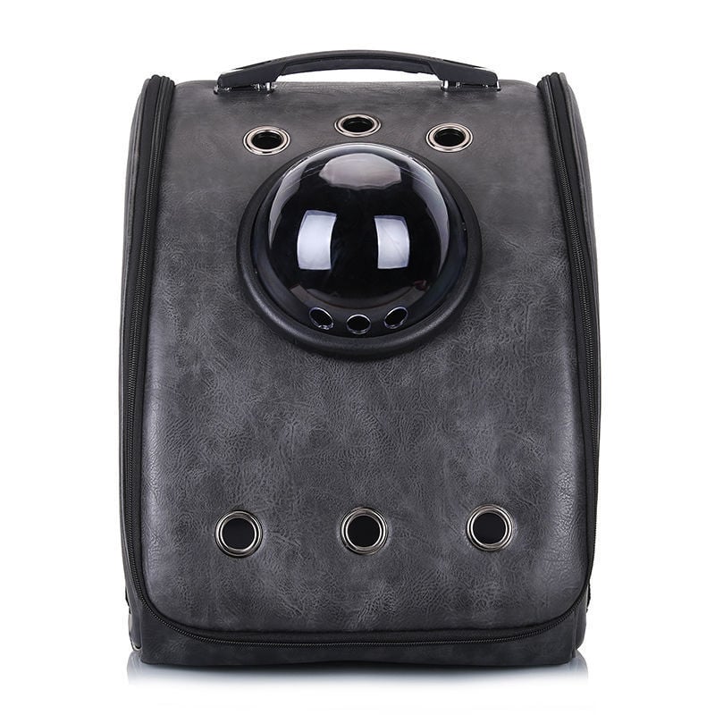 Котешка транспортна чанта в стил космическа капсула за разходки — преносима, дишаща, многофункционална, за всички сезони (Материал: пластмаса; Марка: Unique; Категория: котешка чанта/кутия)