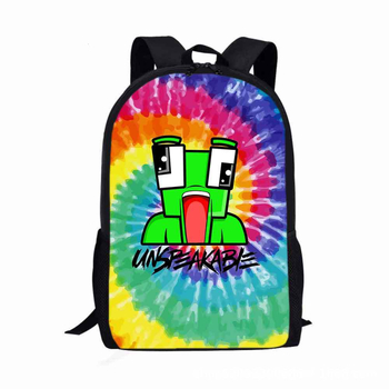 Unisex jednovrstvová školská taška z Oxford materiálu, priedušná, odolná voči opotrebeniu, znižuje zaťaženie, pre primárne vzdelávanie