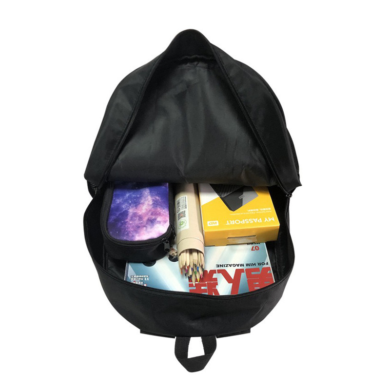 Unisex jednovrstvová školská taška z Oxford materiálu, priedušná, odolná voči opotrebeniu, znižuje zaťaženie, pre primárne vzdelávanie