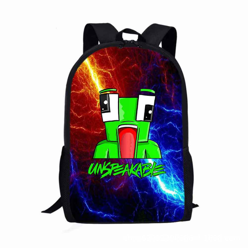 Unisex jednovrstvová školská taška z Oxford materiálu, priedušná, odolná voči opotrebeniu, znižuje zaťaženie, pre primárne vzdelávanie