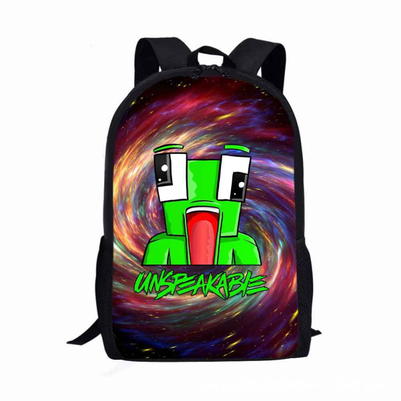 Unisex jednovrstvová školská taška z Oxford materiálu, priedušná, odolná voči opotrebeniu, znižuje zaťaženie, pre primárne vzdelávanie